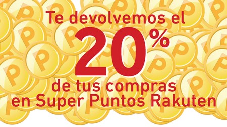 20x SUPERPUNTOS RAKUTEN 450